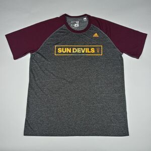 ADIDAS Climalite Arizona State Sun Devils ASU T-Shirt NCAA Men's Size XL